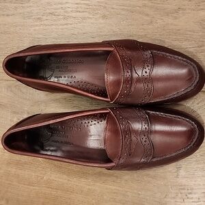 Vintage Christopher Daniels by Maine Classics Penny Loafers Hand Sewn size 7 (M)